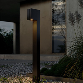 Cut Bollard Light